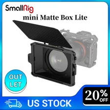 SmallRig Mini Matte Box Lite Supports multiple 4 x 5.65”/4 x 4” filters 3575