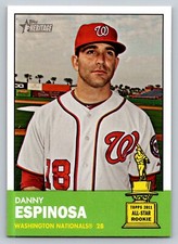 2012 Topps Heritage #351 Danny Espinosa Washington Nationals