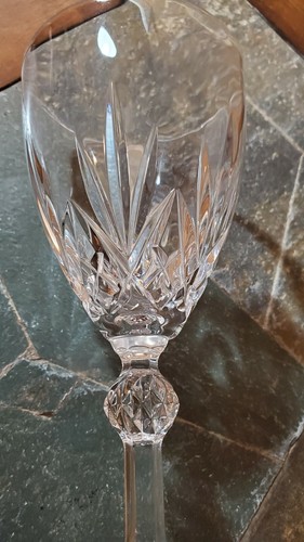 Royal Crystal Rock LINEA GALA Water Goblet Glass 7" - Picture 4 of 4