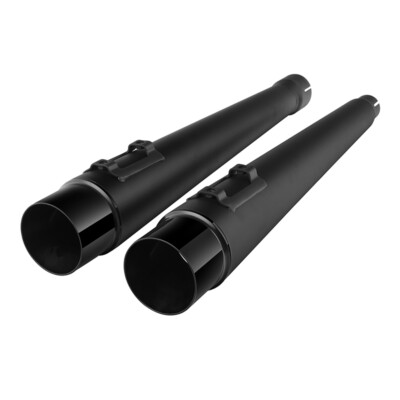 4'' Slip on Megaphone Mufflers Exhaust Pipes Fit For Harley Road Glide 2017-2024