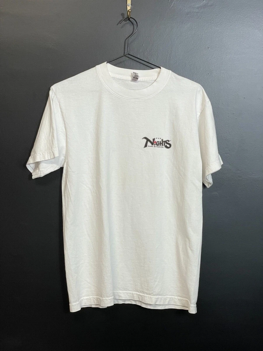 NiGHTS into Dreams Sega Saturn Sonic Team 2-sided white T-Shirt size S