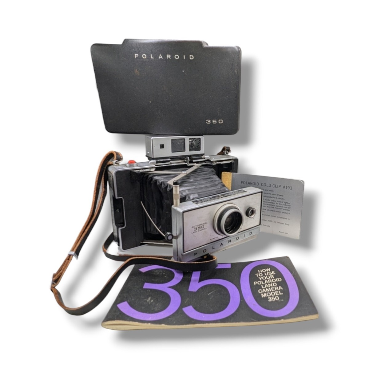 POLAROID AUTOMATIC 350 LAND CAMERA MADE IN USA 中古 ジャンク POLAROID AUTOMATIC 350 LAND CAMERA MADE IN USA 中古 ジャンク