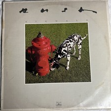 Rush Signals LP Vinyl SRM-1-4063 Mercury Records 1982 First Press Inner Sleeve