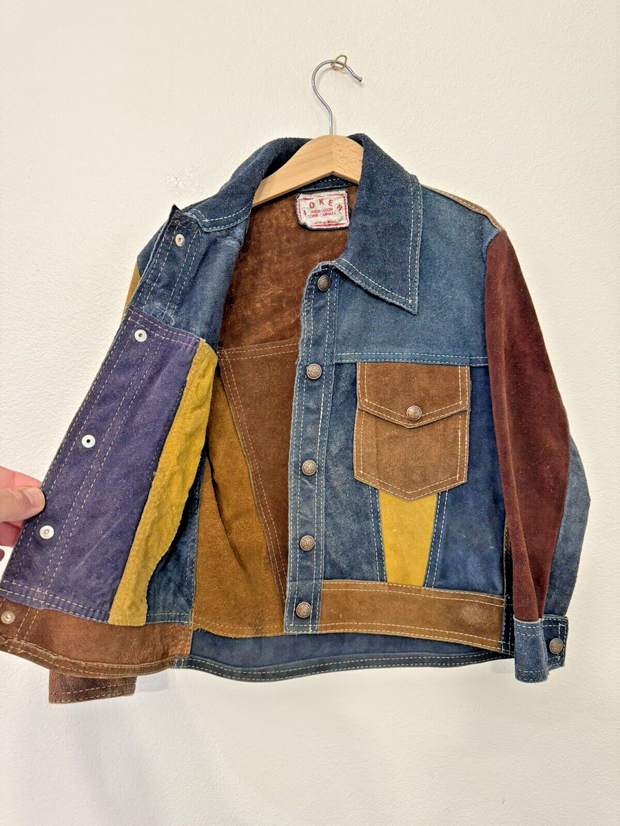 ジャケット・アウター 70s JOKER vintage Leather Suede Jacket Vintage 1970s Joker Suede Rancher Jacket Western Styling