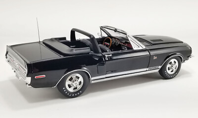 1968 Shelby GT500KR Convertible (A1801875) Black in 1/18 Scale