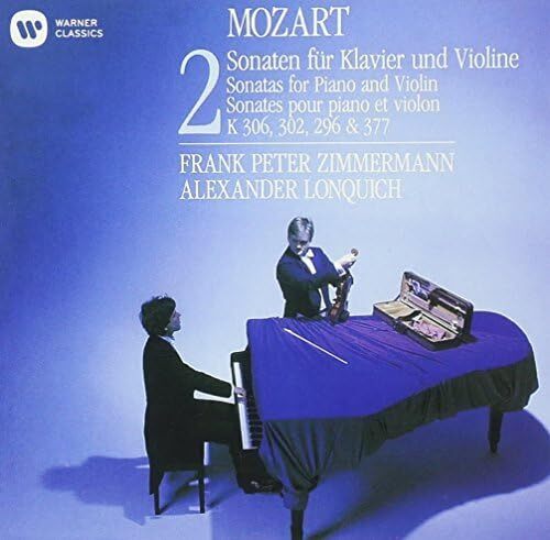 frank peter zimmerma Mozart: Violin Sonata K306,302,296&377
