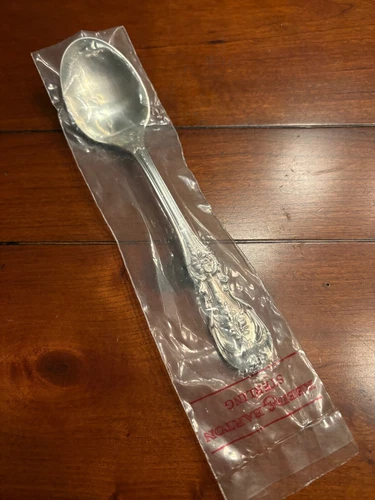 NEW HEAVY OVAL PLACE SOUP SPOON 6 5/8" REED & BARTON FRANCIS I STERLING SILVER 1