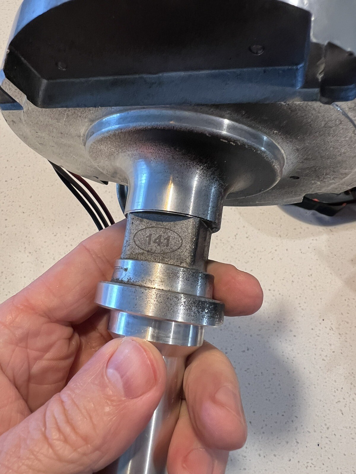 Proform 141 Adjustable Vacuum Advance HEI Distributor Red Cap w/ MSD Coil Chevy eBay