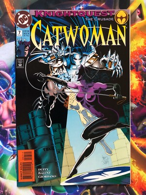 Catwoman # 7 DC Comics February 1994 KNIGHTQUEST