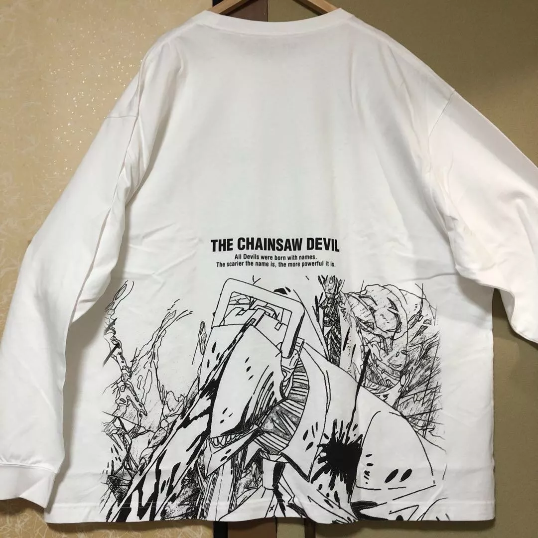 UNIQLO Chainsaw Man Kosuke Kawamura UT Long Sleeve T-shirt Denji