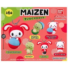 Maizen Sisters MAIZEN Swing Mascot BANDAI Capsule Toy 6 Types Comp Set Gacha