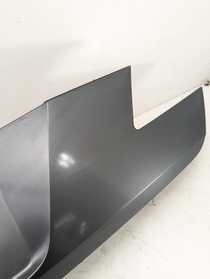 BMW 750Li E66 2006-2008 maletero placa moldura panel gris titanio OEM Foto 3 de 4