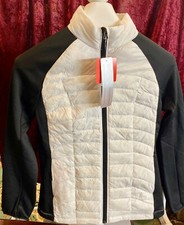 Woman's 32 Degree Jacket Down Filled Center Waterproof Small Side Zip Pockets