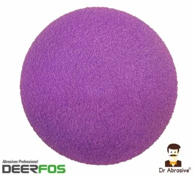 DEERFOS 150mm Sanding Discs Ceramic 6 inch Pads for Floor Sanding Hard Wood Steel Metal