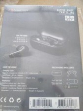 Nakamichi Noise Cancellation Completely Wireless Earphone LIVETW100NC Black