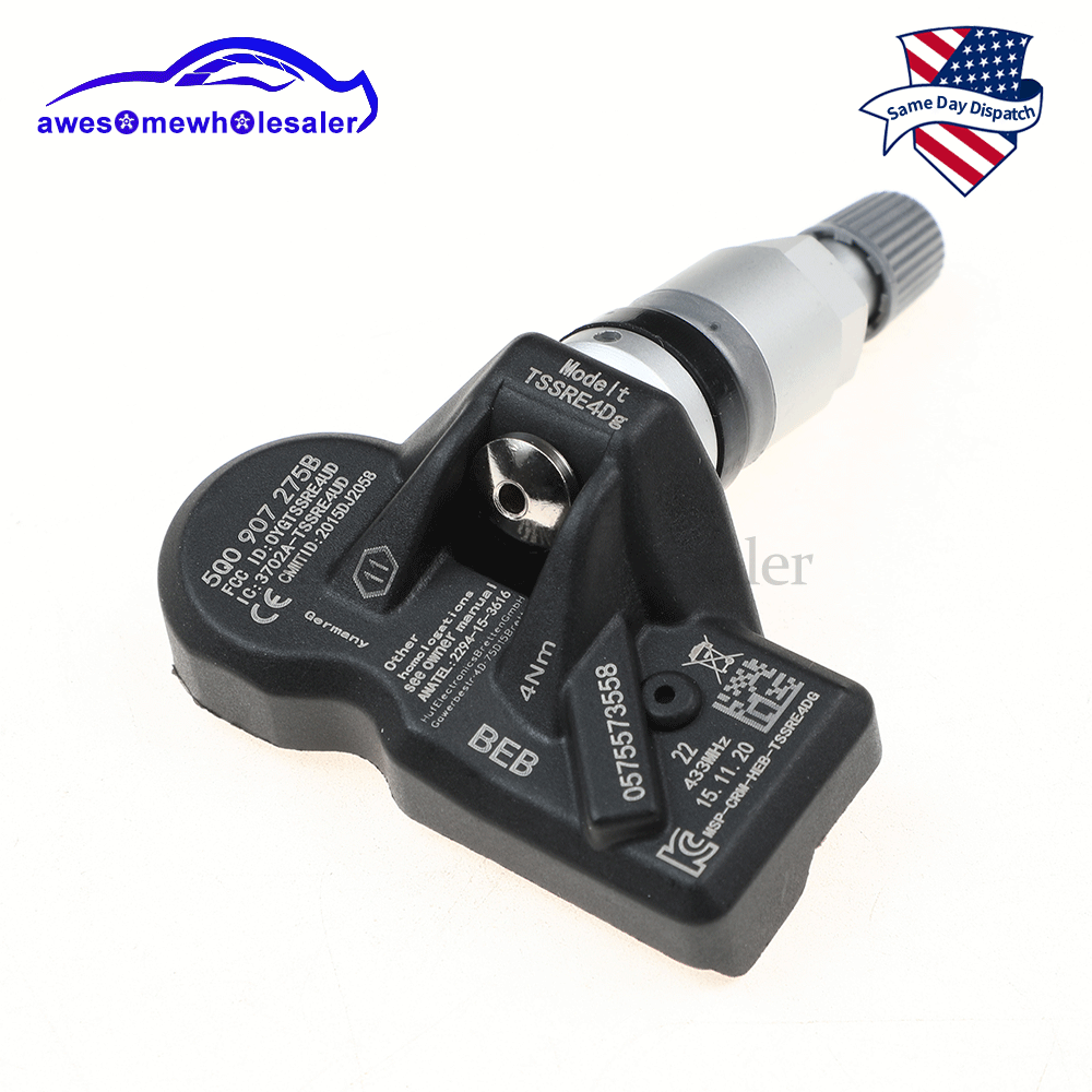4X 5Q0907275B TPMS Tire Pressure Monitoring Sensor For PORSCHE AUDI