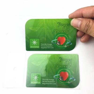 Health Care Scalar Energy Negative Ion Nano Natural Card Mineral Far Infrared