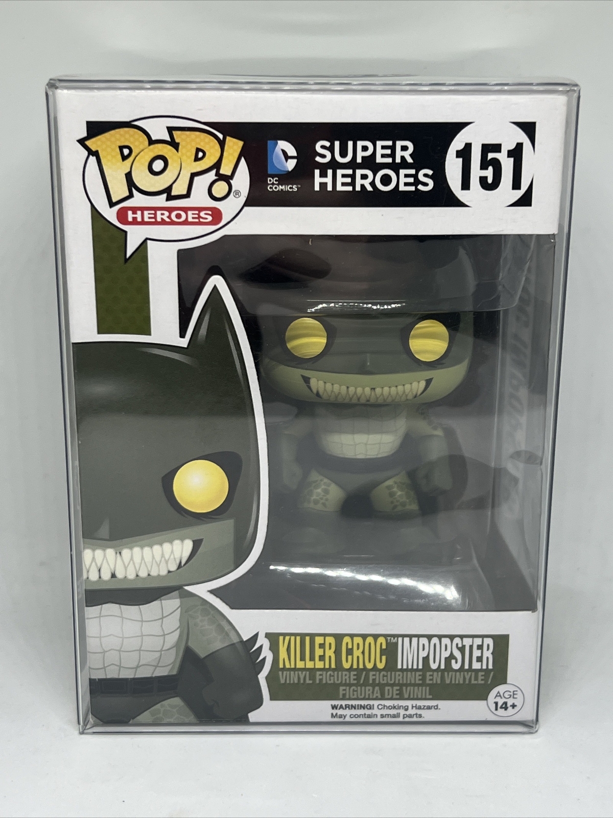 Figura De Vinilo Funko Pop Super Heroes Dc Killer Croc Imposter Batman #151