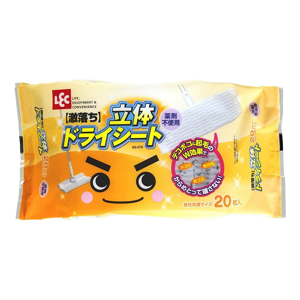 LEC GEKIOCHI dry sheet 20 piece for flooring wiper from Japan | eBay