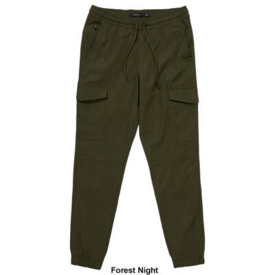 Tahari Slim Fit All Season Tech Jogger Forest Night Size Medium
