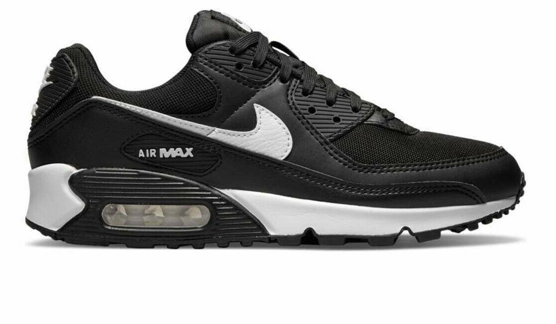 [DH8010-002] Женские кроссовки Nike Air Max 90 Черный/белый * НОВИНКА*