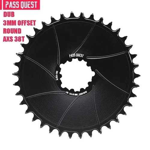 3mm Offset AERO Chainring Direct Mount Narrow Wide 36T-54T Chainwheel AXS 12S - Picture 36 of 44