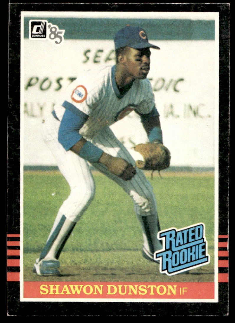 Shawon Dunston trading card