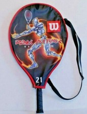 Wilson Rak Attack 21 Titanium Tennis Racket and Zippered Case
