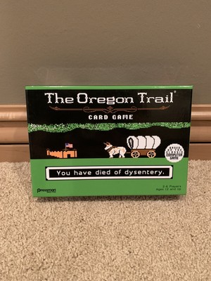 The Oregon Trail Card Game Pressman *New in box*Factory Sealed*