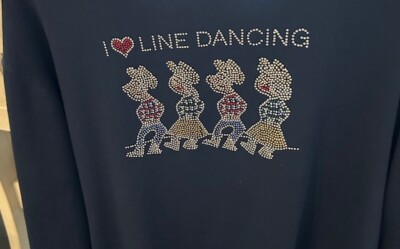 Line Dance Rhinestone transfer iron on...awesome | eBay