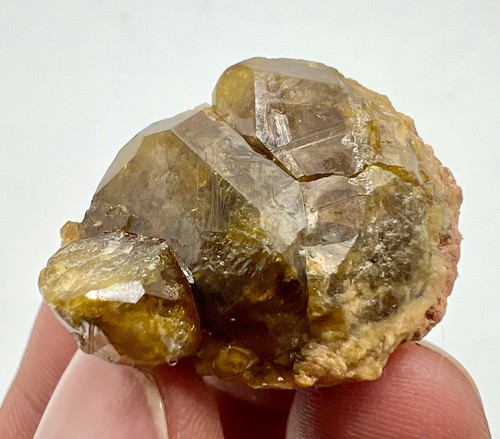 87 CTs Extremely Rare Mali Andradite Garnet Crystal On Matrix Specimen~Africa - 第 5/6 張圖片