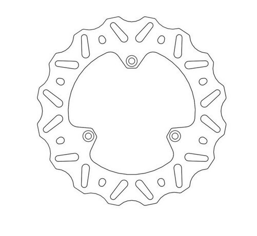 Disque de frein avant Nitro pour KTM SX 65 et Husqvarna TC 65