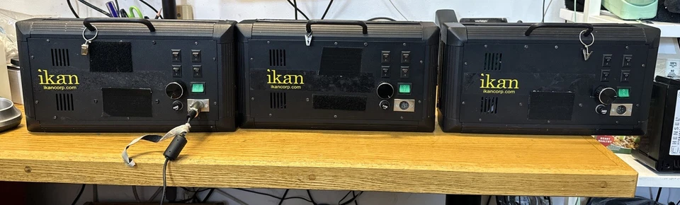 Set of 3 Ikan IB500 Bi-Color LED Studio Lights - Image 2 of 4