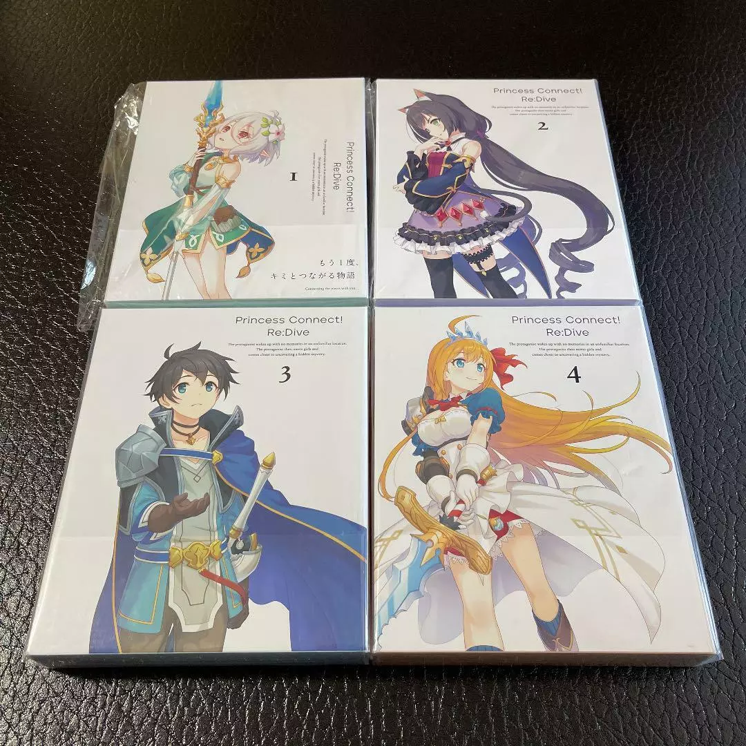 Princess Connect! Re:Dive Blu-ray Vol.1~4 Complete set Anime 