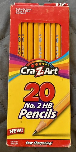 2 scatole da 20 Cra-Z-Art n. 2 HB matite colorate 1 matita mancante ☹️ SPEDIZIONE GRATUITA - Foto 2 di 7