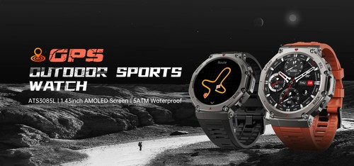 ** Smartwatch intelligente VWAR T-Rex 3 bussola GPS integrata - Foto 7 di 15