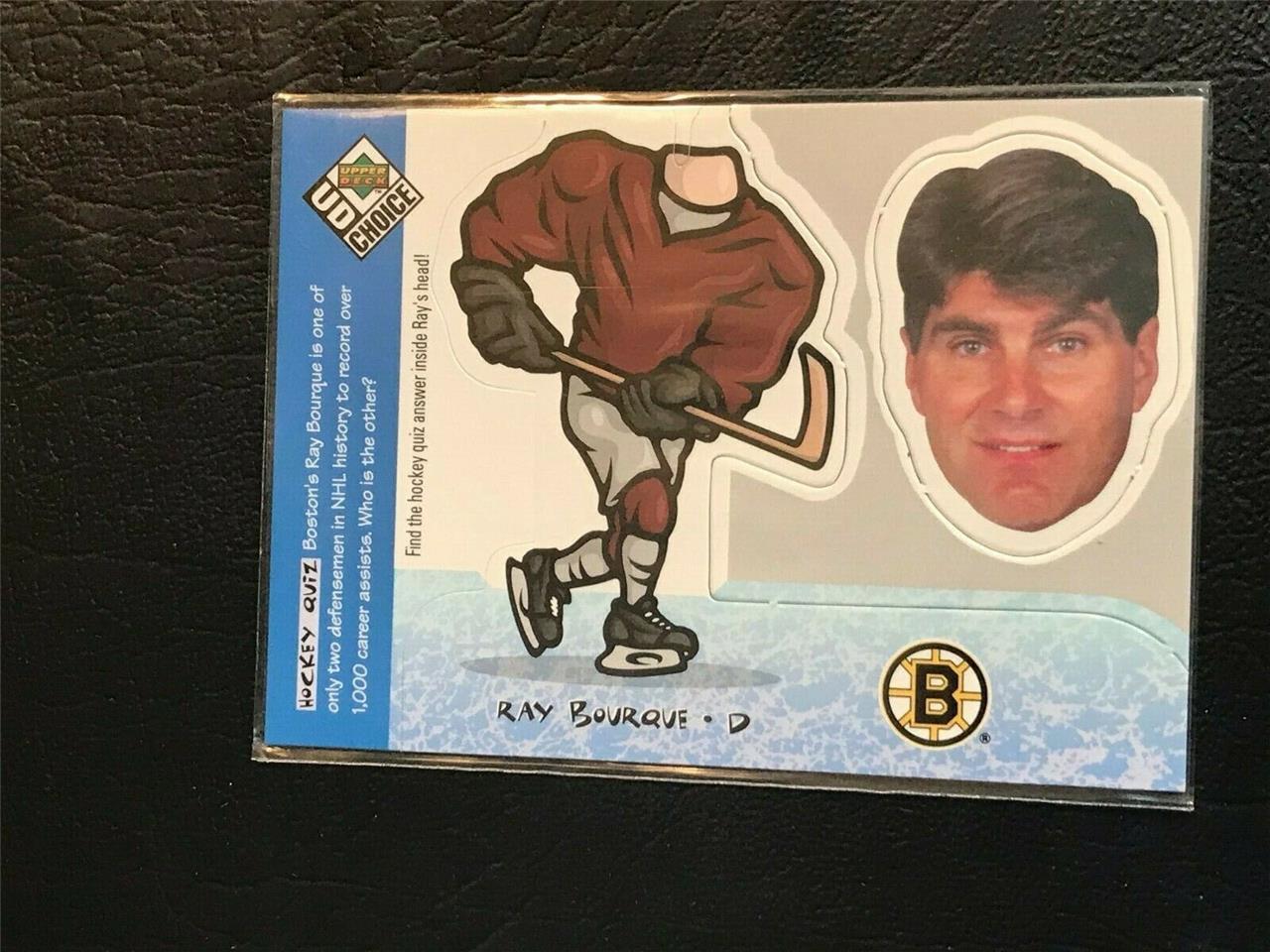  1998-99 UD Choice Mini Bobbing Head #BH3 Ray Bourque