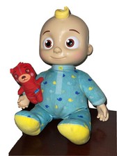 Cocomelon Musical Bedtime JJ Doll with Plush Tummy and Roto Head