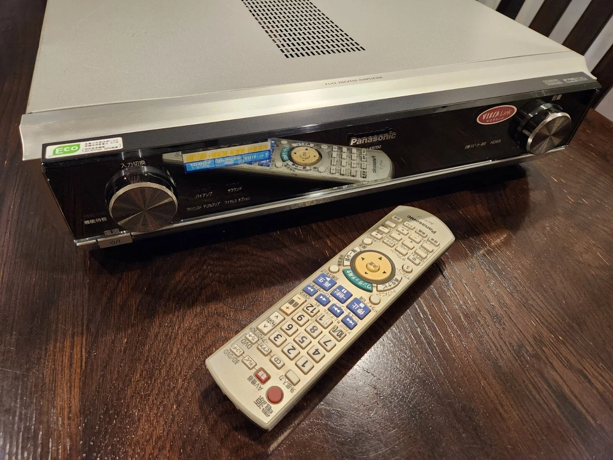 日本語表示】AVアンプ Panasonic SU-XR700-S-