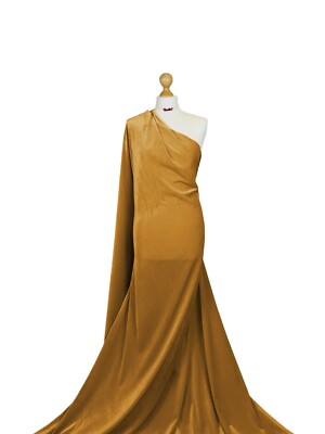 Samt Velour Stoff Schlicht 4 Way Stretch Polyester Elastan Schneiderei Material