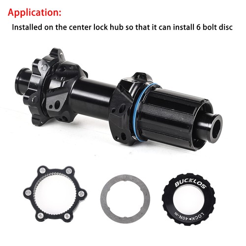 2PC Discos de Freno Bicicleta 140/160/180/203mm Center-Lock con Anillo para Shimano/SRAM - Imagen 7 de 19