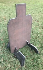 Portable 3/8" AR500 12x20 IDPA Steel Shooting Ground Target Stand 3/4EMT Conduit