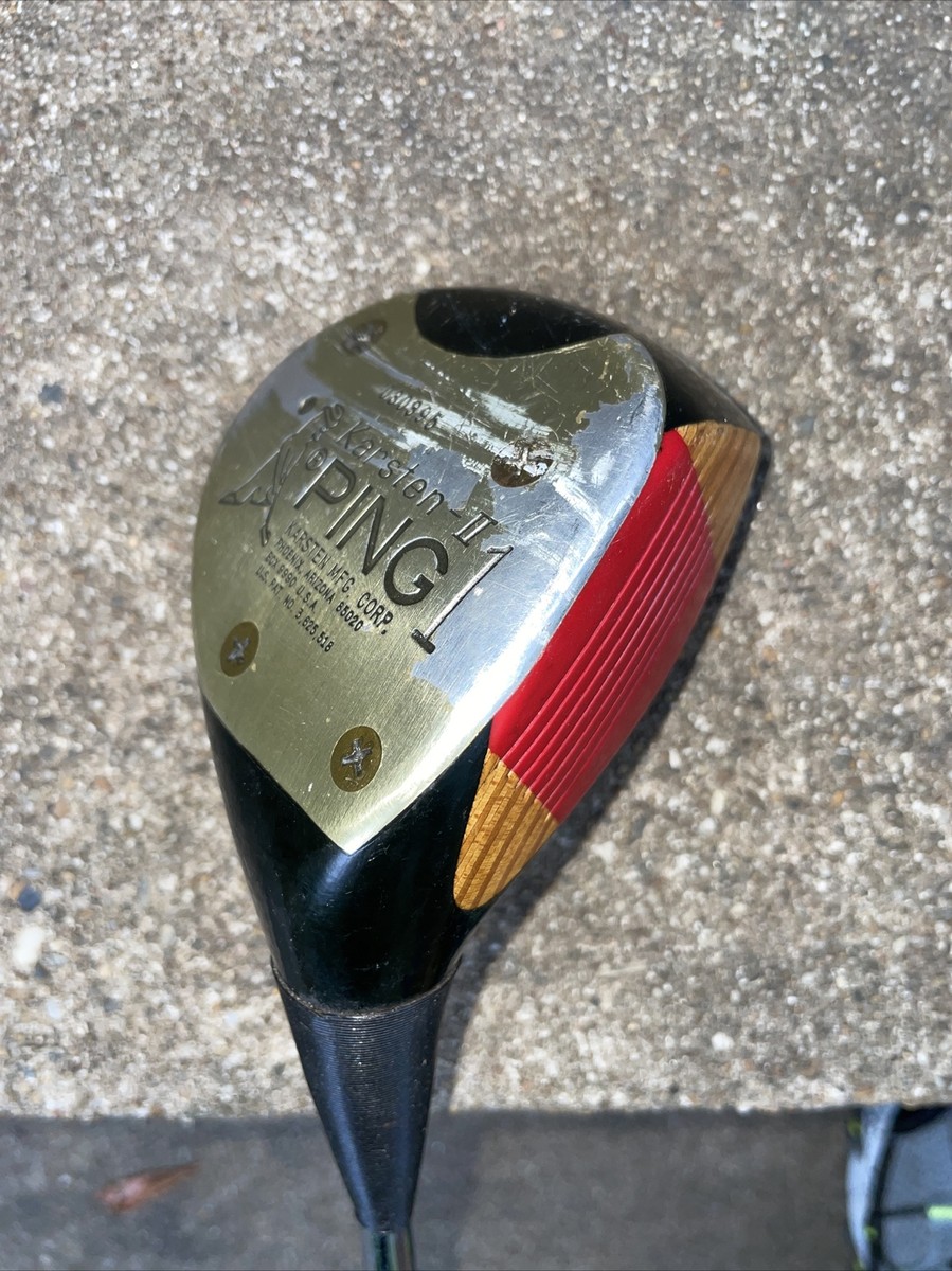 Ping Karsten II 2 Wood #1 Driver Golf Club Vintage Stiff