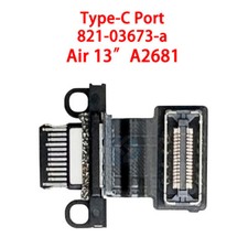 NEW Black DC Jack Charing Port Type-C 821-03673-A Macbook Air 13" A2681 2022