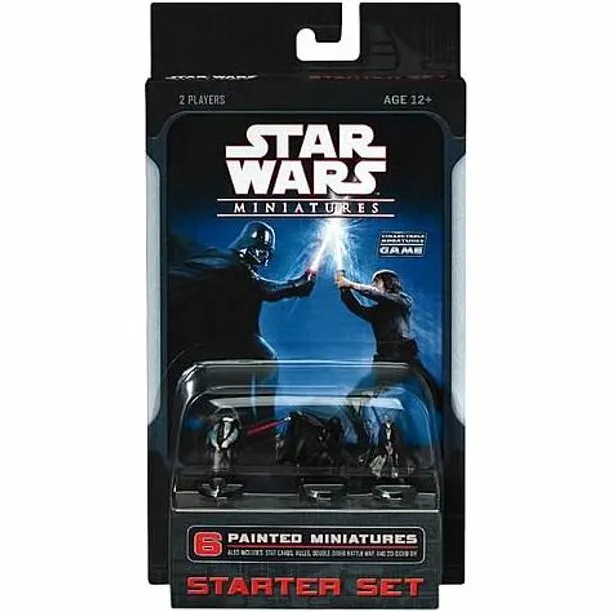Star Wars 6 PAINTED MINIATURES STARTER SET Wizards of the Coast