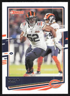 2020 Donruss #57 Khalil Mack Chicago Bears