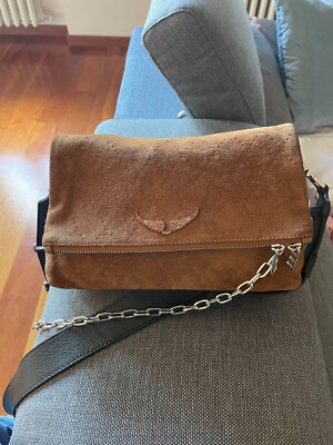 Zadig Voltaire Rock suede handbag