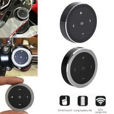 Bluetooth Media Audio Music Remote Control Button Car Wheel Bike Stee B1X0 WXN