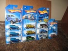 Hot Wheels Lot of 10 1932 Ford Delivery '32 Red Line Flames Variation All Stars