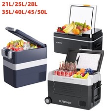 21L-50L Kompressor Kühlbox Mini Kühlschrank Tragbarer Gefrierbox Camping Auto
